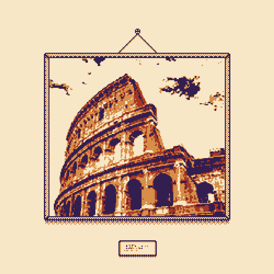 Pixel Art Gallery - Rome (Super edition)