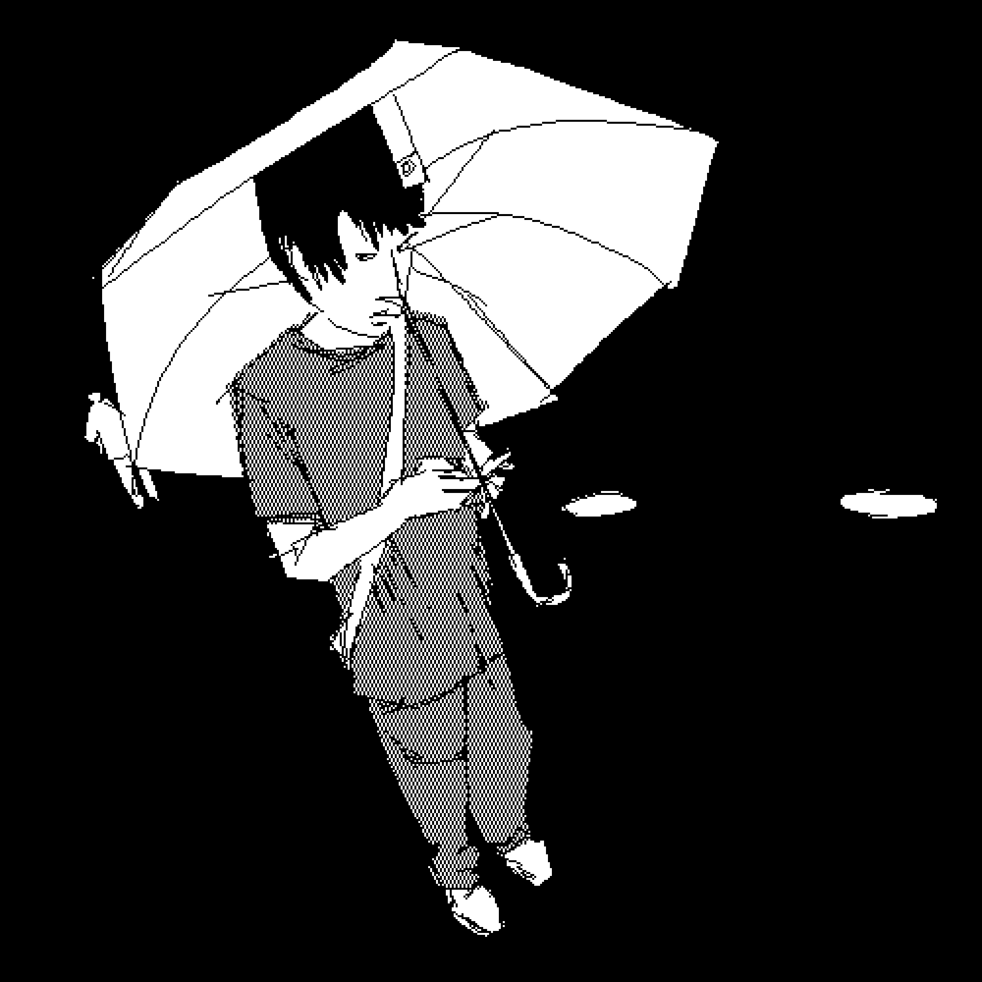 雫が落ちる…… でも歩みを止められない